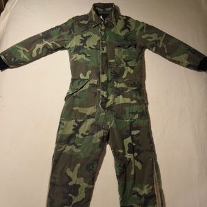 Vintage Camo Jumpsuit (Insulated)
